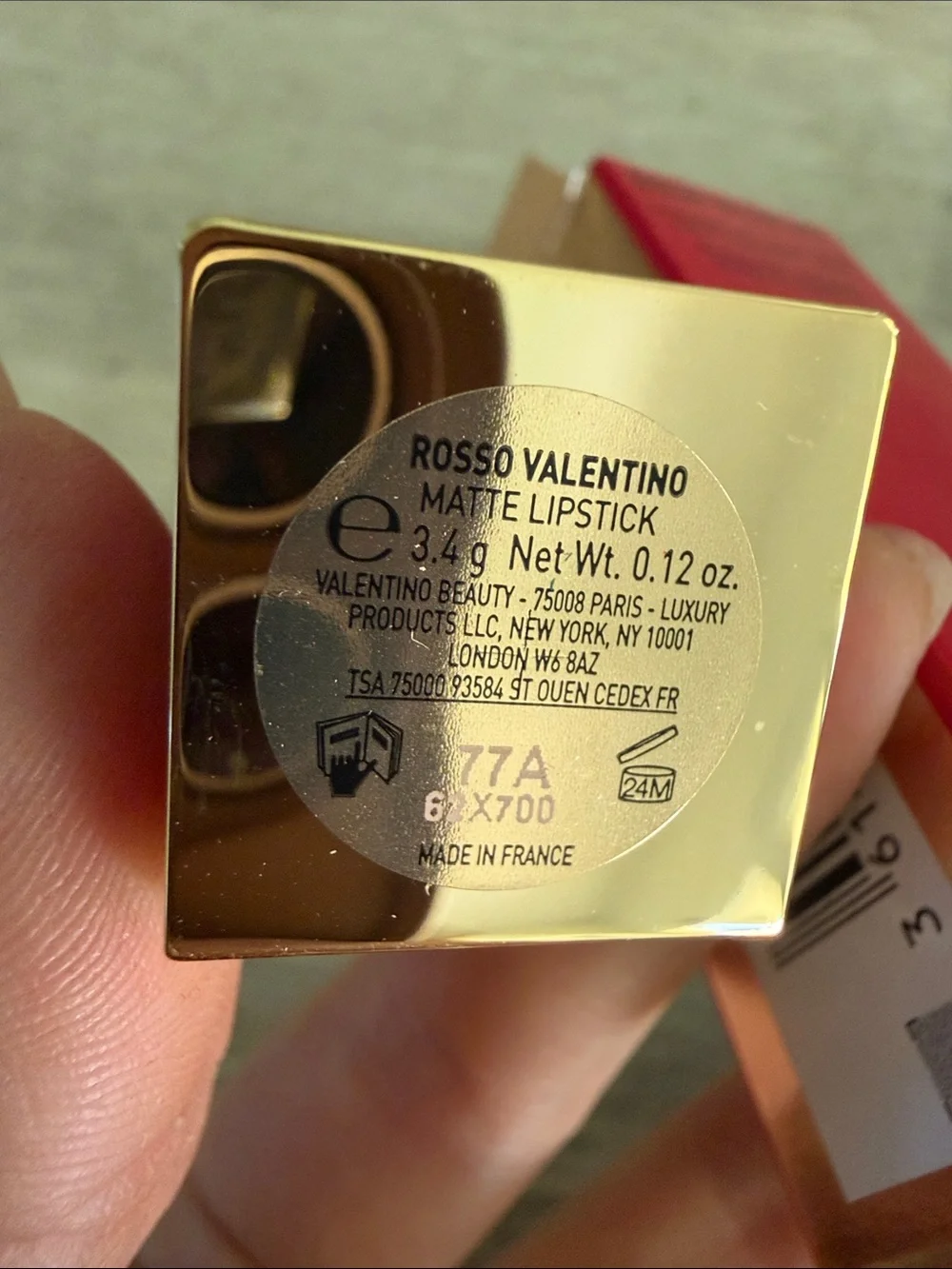 Valentino Rosso Valentino Matte Lipstick — Brown